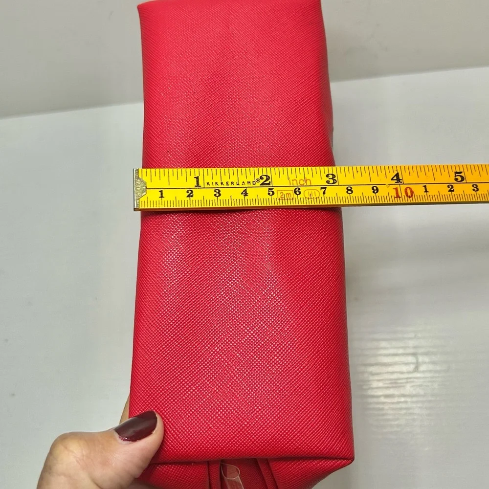 Marc Tetro Westie Terrier Red Cosmetic Bag